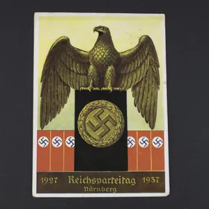 Postcard Reichsparteitag 1927 – 1937