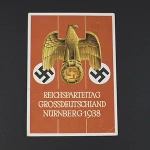 Reichsparteitag Nürnberg 1938 Postcard