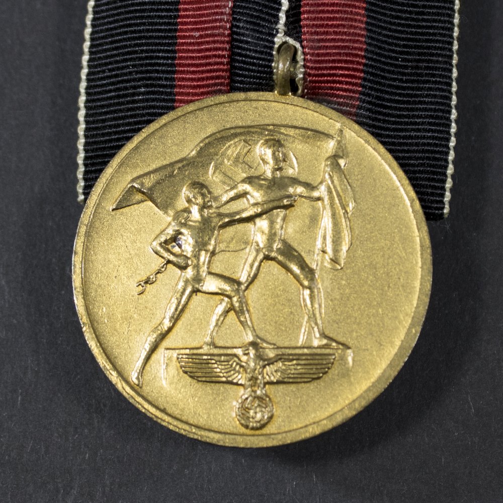 Sudeten occupation medal bar — image 2