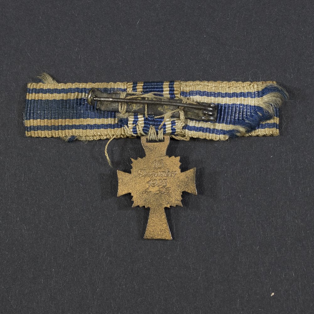 Bronze mothers cross miniature — image 2