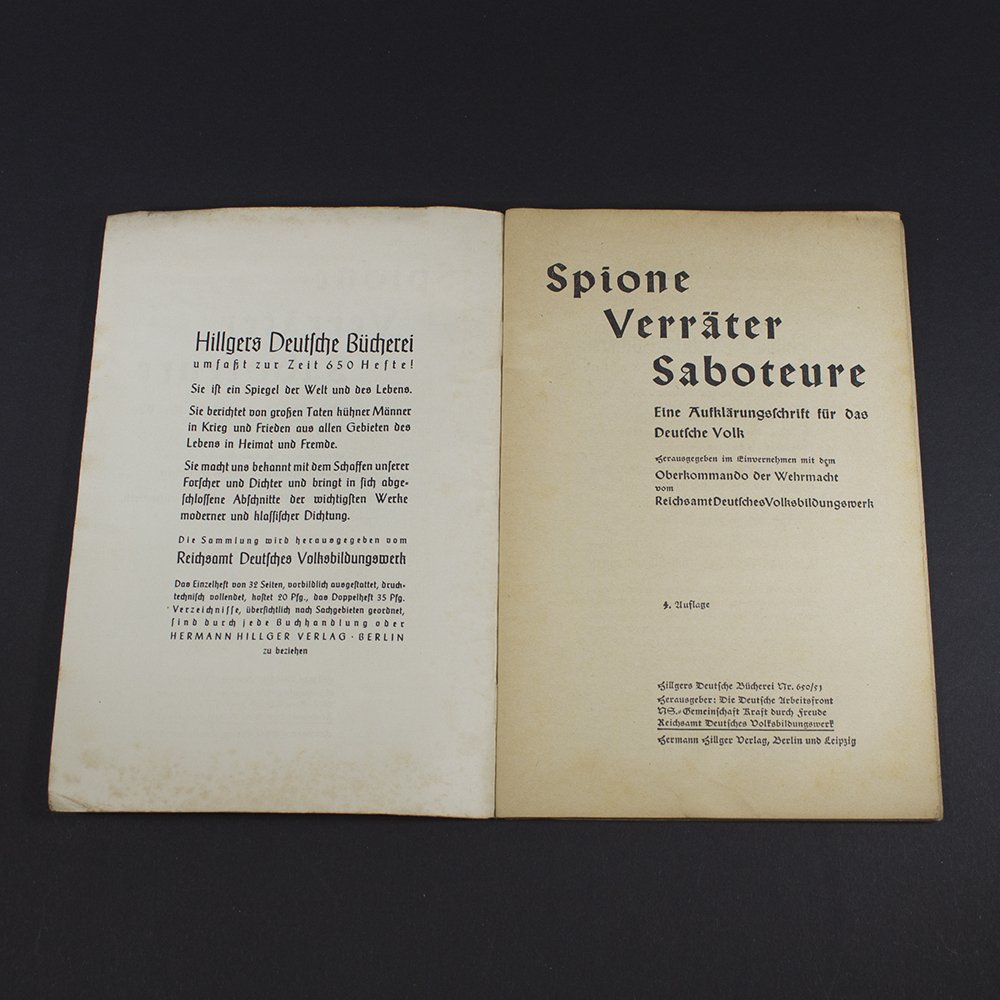 Book 'Spione, verräter, Saboteure' — image 2
