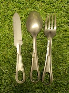 M1942 US Army KFS Knife Fork Spoon Set Original Issue