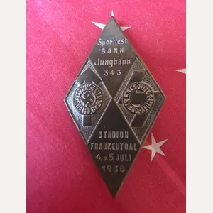 German WW2 Tinnie HJ Hitler Youth Jungbann 343