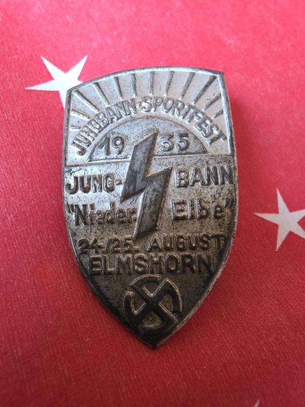 German WW2 Tinnie HJ Jungbann 1935 — image 2