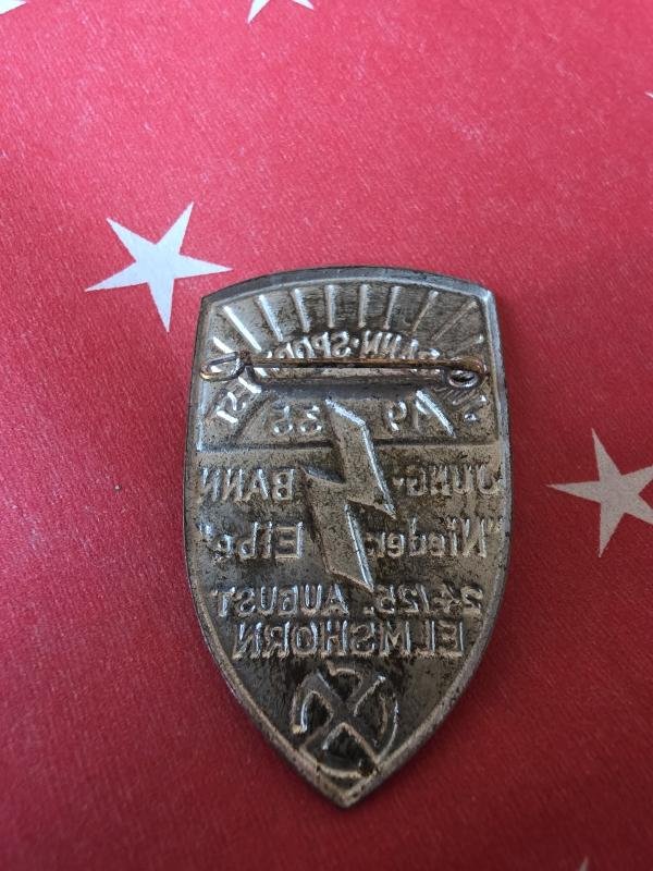 German WW2 Tinnie HJ Jungbann 1935 — image 3