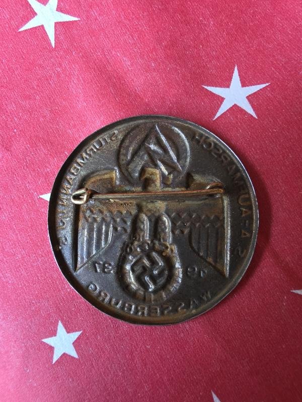 German WW2 Tinnie SA 1937 Sturmbann I/J 5 Wasserburg — image 2