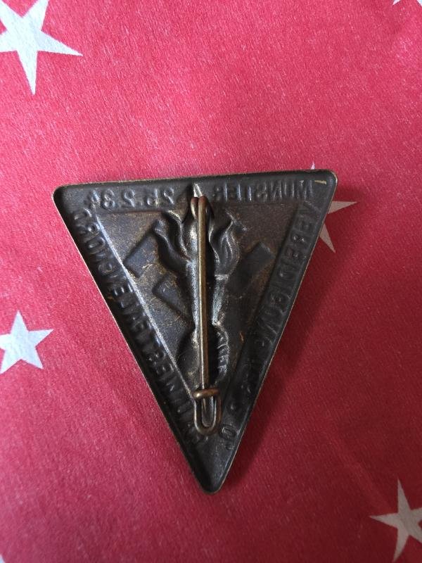 German WW2 Tinnie Munster 1934 Gau Westfalen Nord — image 2