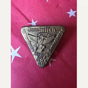 German WW2 Tinnie HJ Hitler Youth 1936 Banntreffen