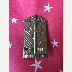 German WW2 Tinnie Albert Leo Schlageter Dusseldorf 1933