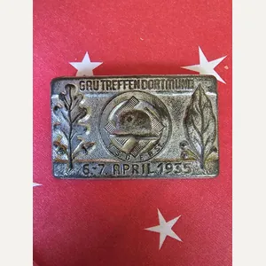 WW2 German Tinnie 1935 NSDFB Dortmund