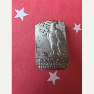 German WW2 Tinnie Gautag 1937 Stuttgart