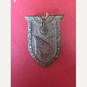 German WW2 Tinnie Tirpitz Hitlers Speech 1939 Wilhelmshaven