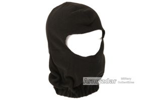 One-Hole Fleece Balaclava – black