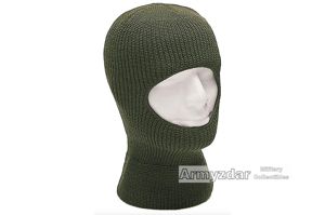 One hole Acrylic Balaclava – green