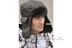 MA1 Fur hat – black