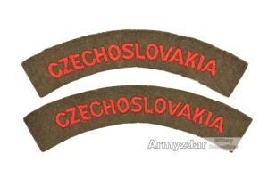 CZECHOSLOVAKIA Sleeve patches