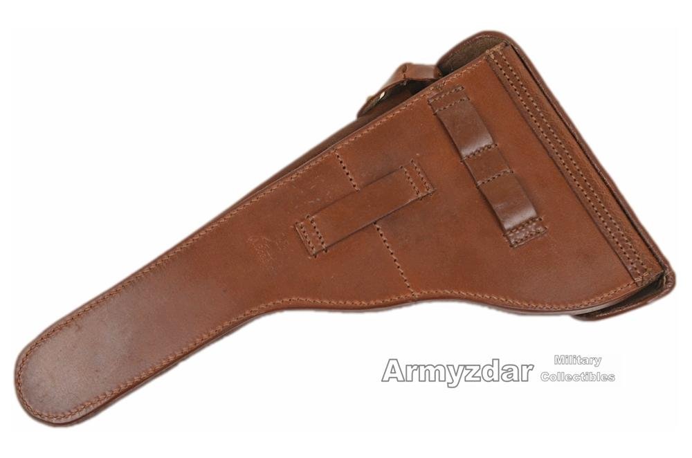Repro P08 Artillerie brown pistol holster — image 2