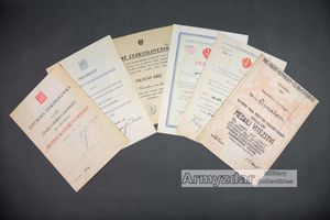 Czechoslovakian decrees 'J. Čermák'