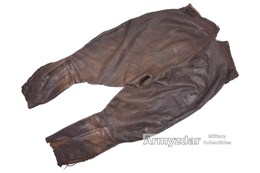 Czechoslovakian leather set for moto army — image 10