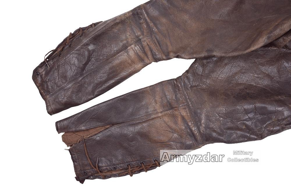 Czechoslovakian leather set for moto army — image 11