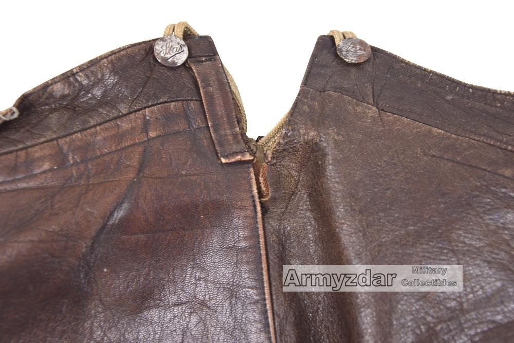 Czechoslovakian leather set for moto army — image 14
