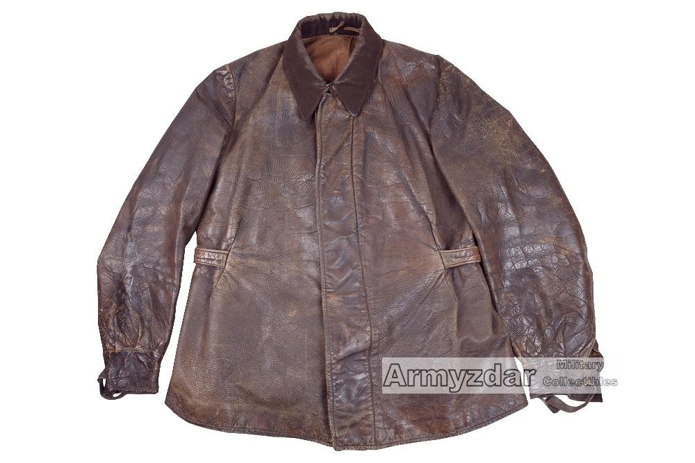 Czechoslovakian leather set for moto army — image 2