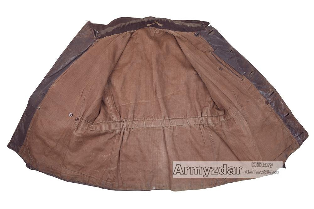 Czechoslovakian leather set for moto army — image 4