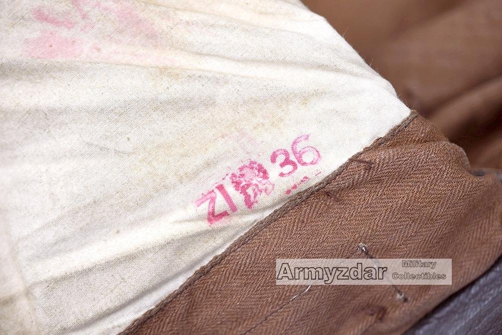 Czechoslovakian leather set for moto army — image 6