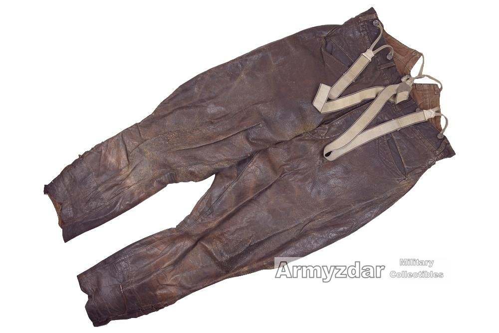 Czechoslovakian leather set for moto army — image 7