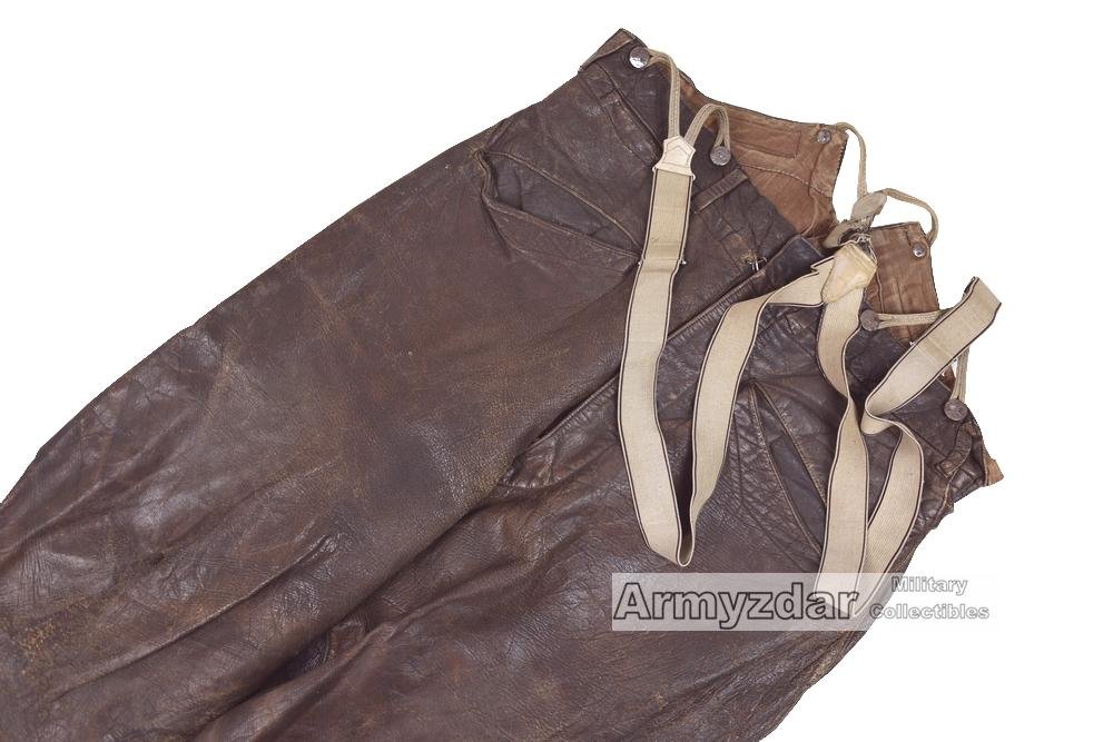 Czechoslovakian leather set for moto army — image 8