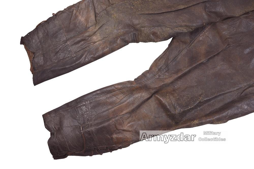 Czechoslovakian leather set for moto army — image 9