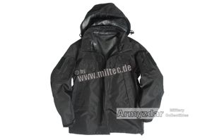 Softshell PCU jacket – black