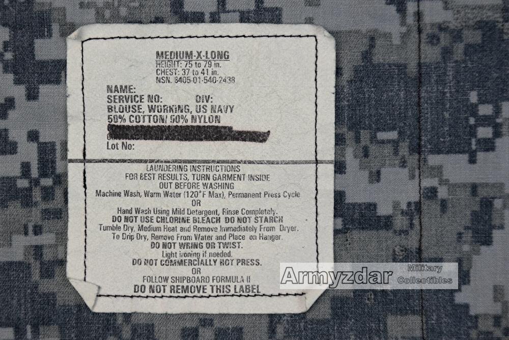 US Navy NWU Working Jacket (Medium-X-Long) — image 6