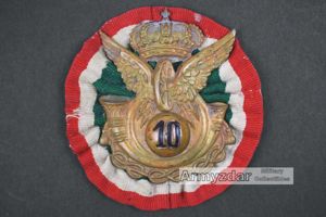 Italian pith helmet badge 'Automobilisti'