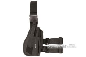 Right Leg Pistol Holster – černé