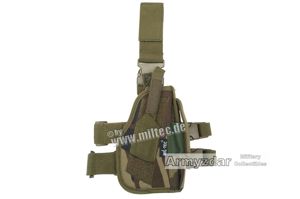 Right Leg Pistol Holster – Woodland