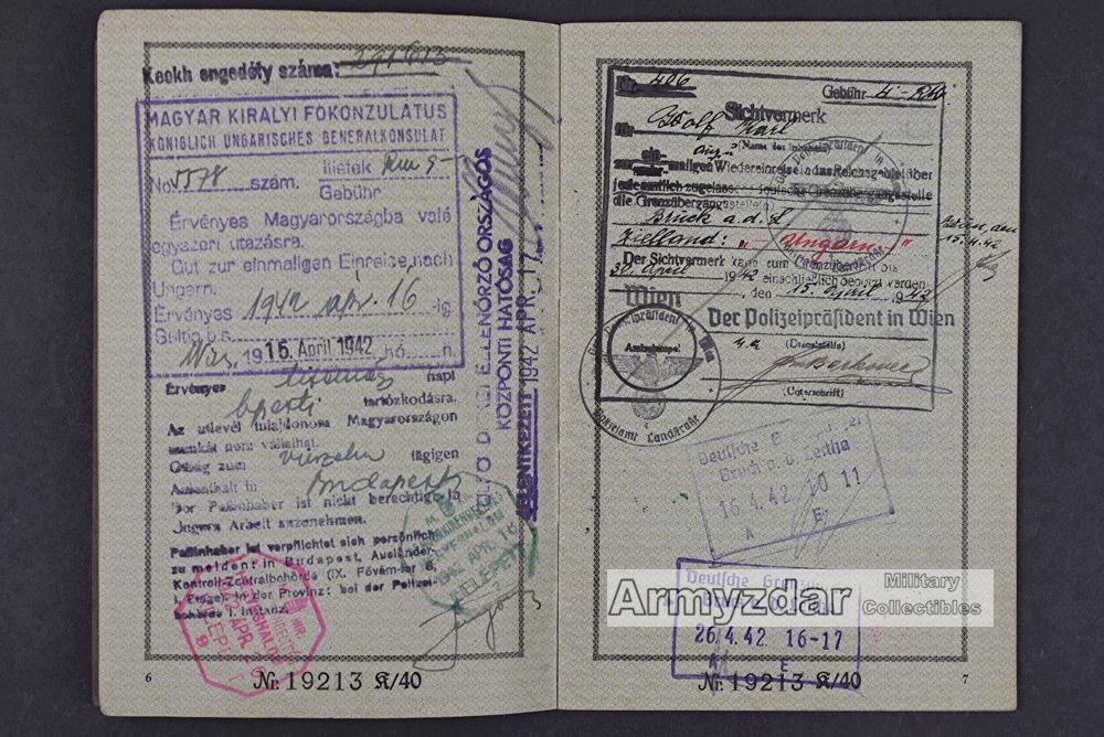 Deutsches Reich ReisePass — image 4