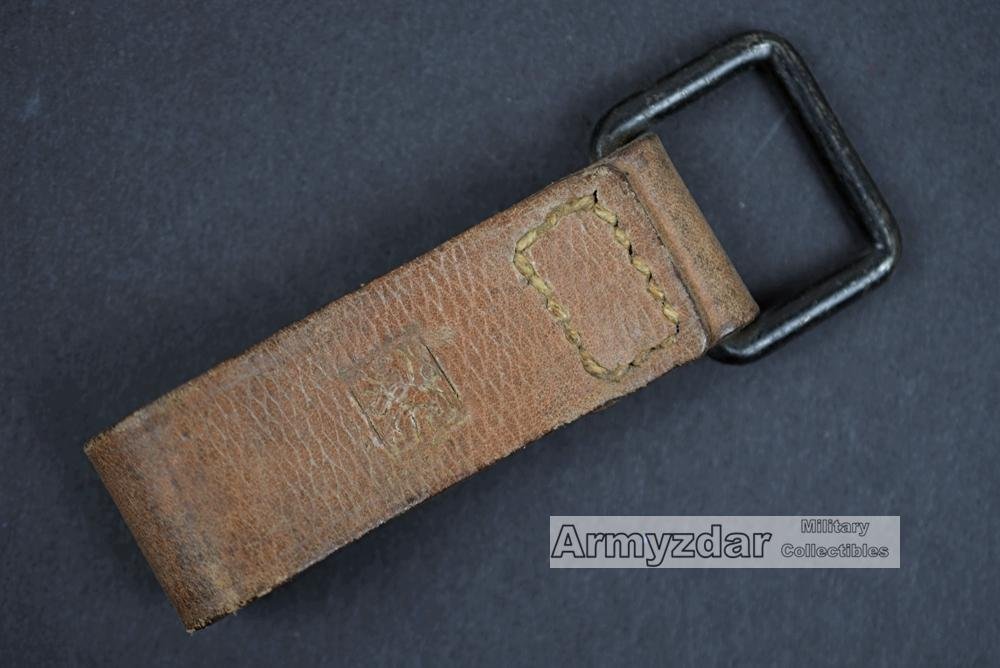 Czechoslovakian leather belt loop (nr.2) — image 2