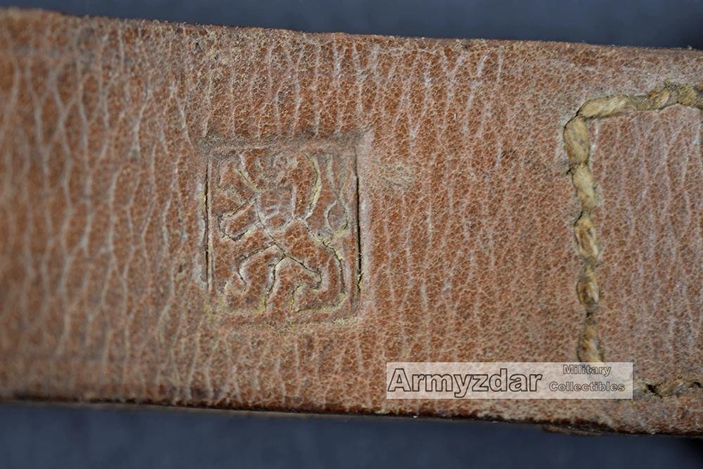 Czechoslovakian leather belt loop (nr.2) — image 3