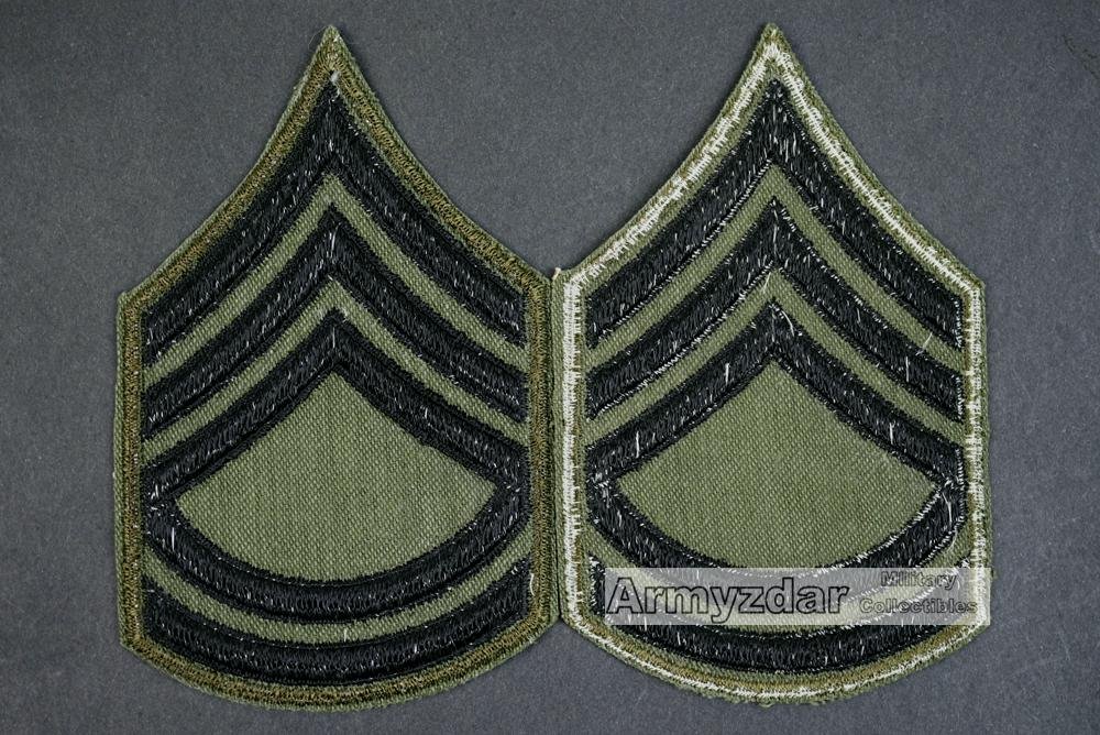 Vietnam US 1st Class Sergeant patches — image 2