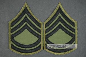 Vietnam US 1st Class Sergeant patches