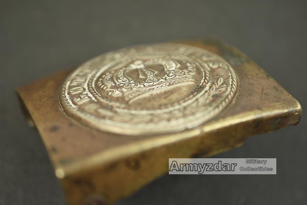 M1847 Prussian brass buckle — image 3