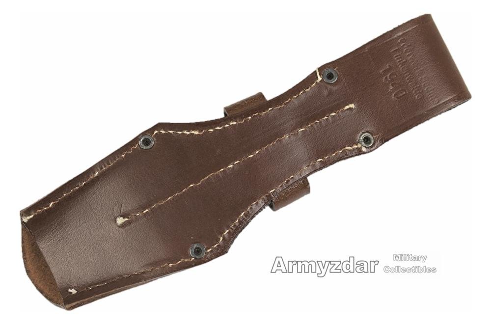 Repro LW K98 Mauser bayonet frog with loop — image 2