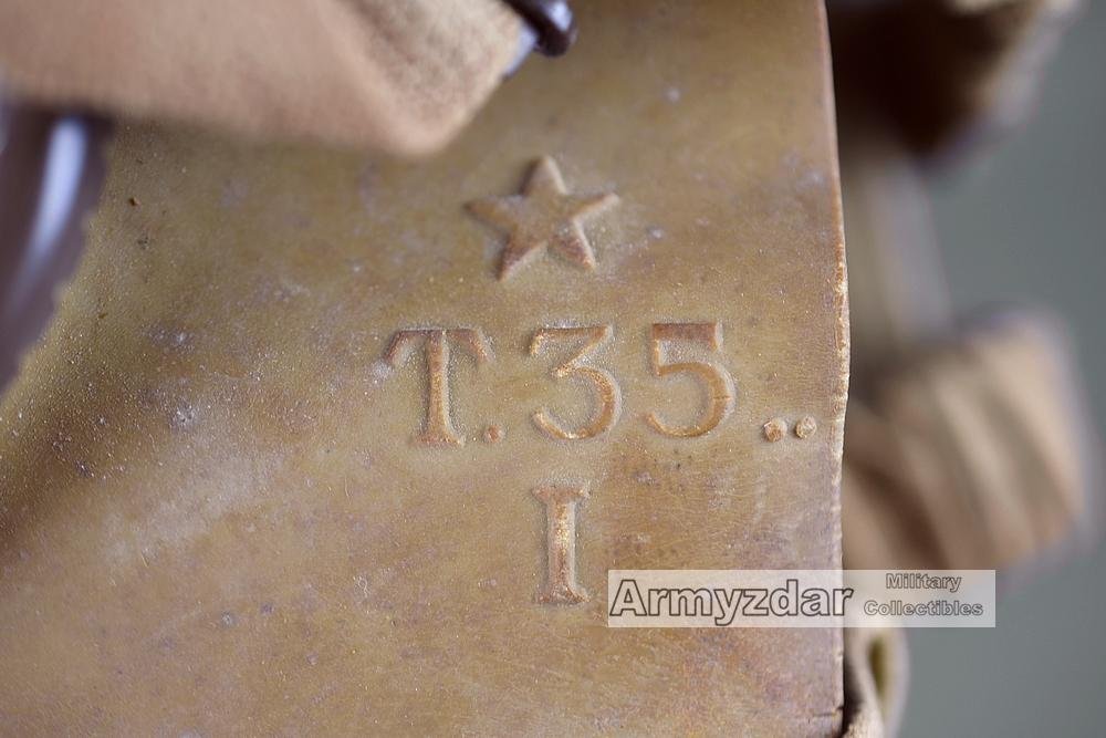 M35 Italian gas mask with bag (Maschera antigas) — image 3