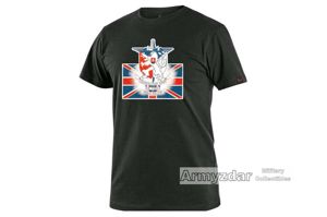 T-shirt 'Czechoslovak Army and Air Force in GB' black