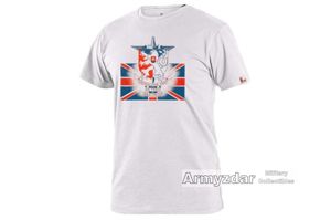 T-shirt 'Czechoslovak Army and Air Force in GB' white