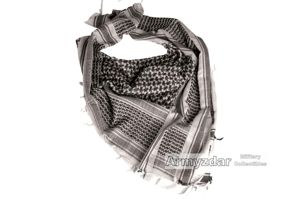 SHEMAGH Scarf – white/black