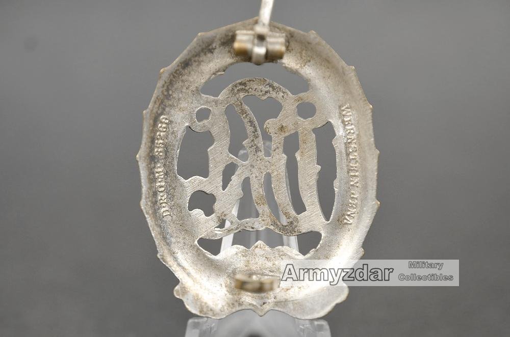 Reichssportabzeichen DRL in silber – Wernstein Jena — image 3