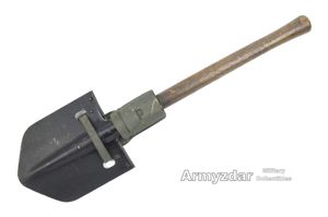WW2 Italian shovel with carrier