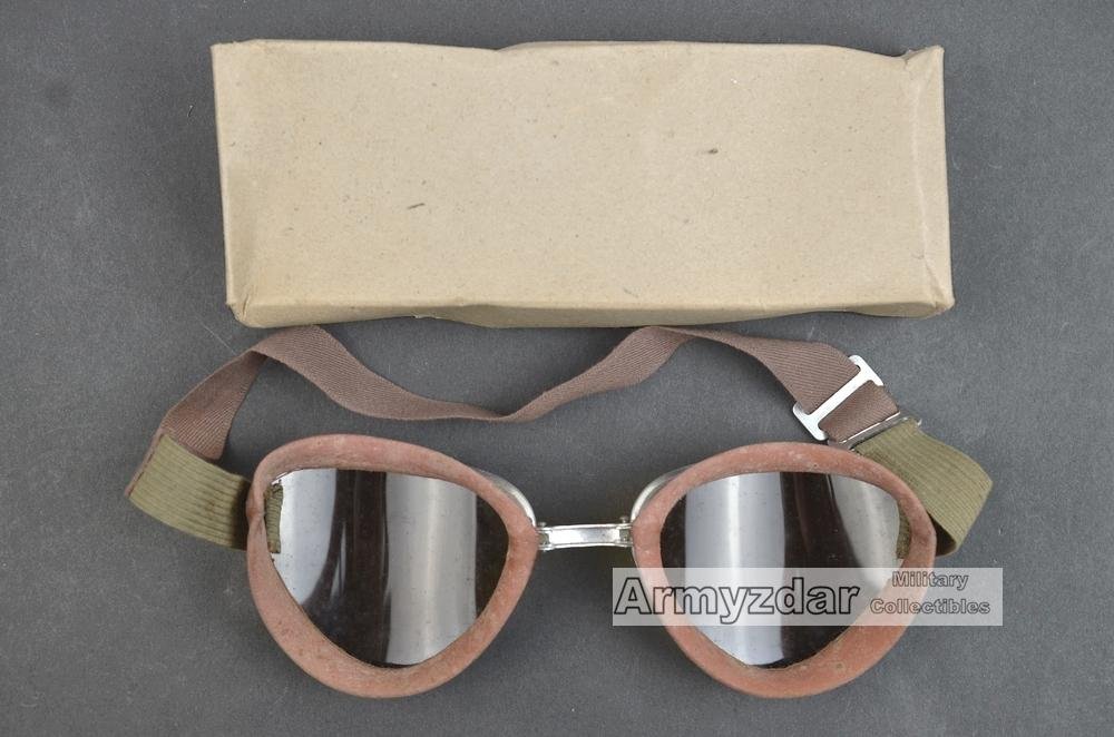 WW2 Italian tropical goggles — image 3